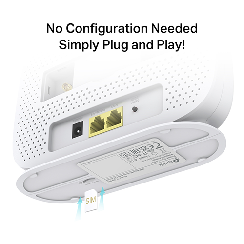 Wi-Fi როუტერი - TP-Link TL-MR105 4G LTE Router + Sim Card Port