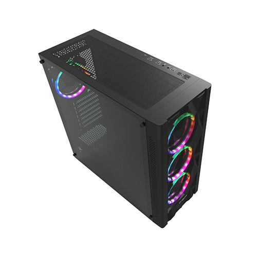 Case - Fsp CMT595AL - 4x120 Fan RGB