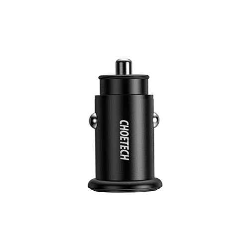 მანქანის დამტენი - Choetech TC0006 Dual USB-A Type-C PD3.0 30w Car Charger
