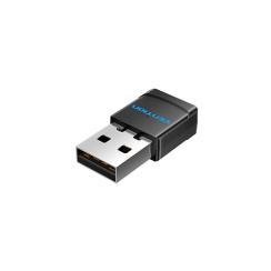 USB Wi-Fi Receiver - Vention Dual Band Adapter 2.4 - 5 Ghz Black