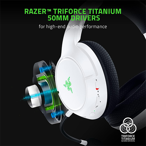 უკაბელო Bluetooth ყურსასმენი - Razer Kaira Pro For Xbox White BT