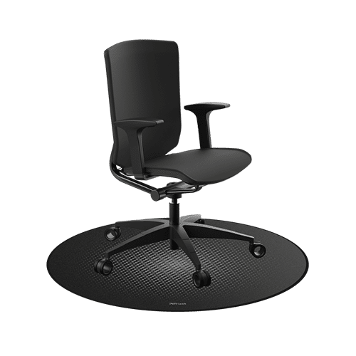 სკამის პადი - Trust Mika Round Floor Mat