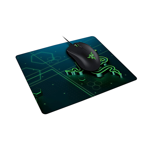 მაუსპადი - Razer Goliathus Mobile Black Green - 27x21.5 სმ