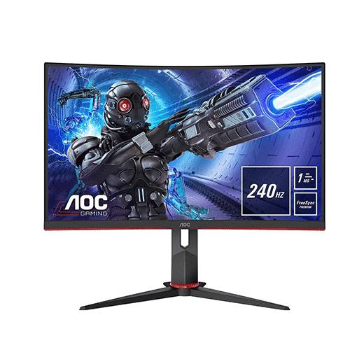 რკალური მონიტორი - Aoc C32G2ZE/BK - 31.5 Inch / FHD / VA / 240 Hz / 1 Ms