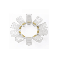 ინტერნეტის კაბელის ჯეკი - Ugreen Cat5 (10 ცალი)