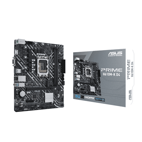 დედაბარათი - Asus Prime H610M-K DDR4
