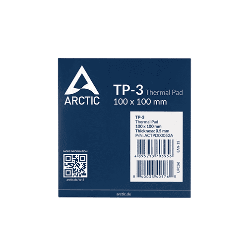 თერმო ბალიში - Arctic Thermal Pad 0.5 mm 100x100 mm