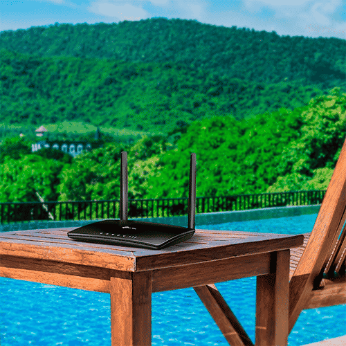 Wi-Fi როუტერი - TP-Link AC750 MR200 Dual Band 4G LTE Router + Sim Card Port