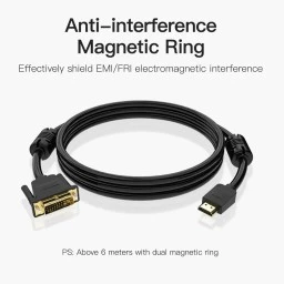 გადამყვანი კაბელი - HDMI To DVI-D კაბელი Vention 1.5მ