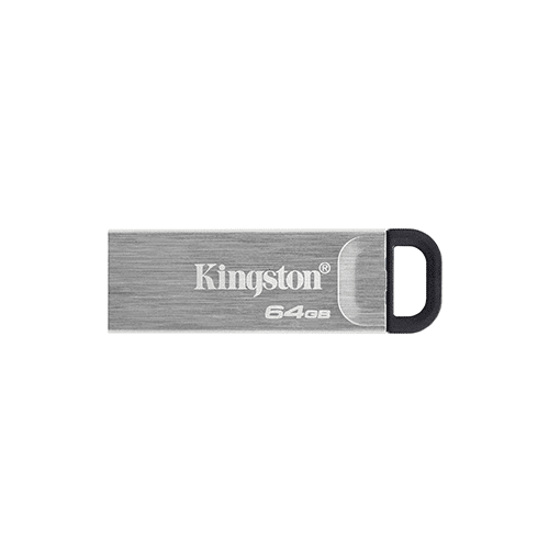 ფლეშ მეხსიერება - Kingston DataTraveler Kyson 64 GB USB 3.2 Silver