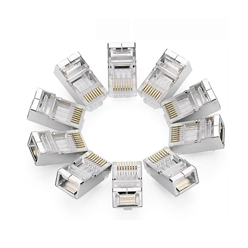 ინტერნეტის კაბელის ჯეკი - Ugreen Cat6 (10 ცალი)