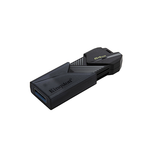 ფლეშ მეხსიერება - Kingston DataTraveler Exodia Onyx 64 GB USB 3.2 Black