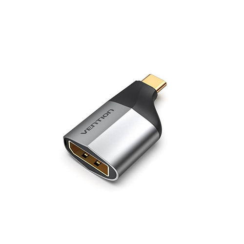 გადამყვანი - Type-C To Display Gray Metal Type Vention