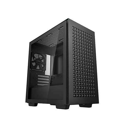 ქეისი - Deep Cool CH370 Black - 1x120 Fan
