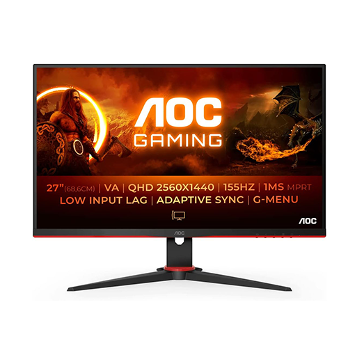 მონიტორი - Aoc Q27G2E/BK - 27 Inch / 2K / VA / 155 Hz / 1 Ms