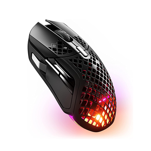 უკაბელო ტენვადი Bluetooth მაუსი - SteelSeries Aerox 5 Rechargeable WL BT