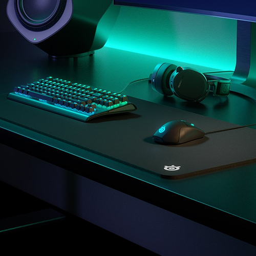 მაუსპადი - SteelSeries QcK Heavy XXL Black - 90x40 სმ