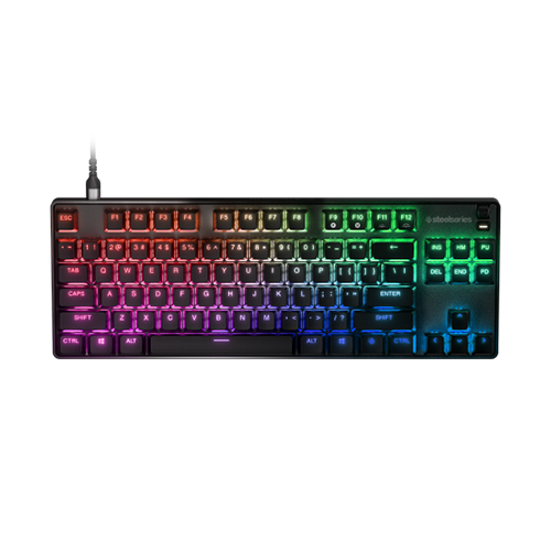 მექანიკური კლავიატურა - SteelSeries Apex 9 TKL US RGB Black