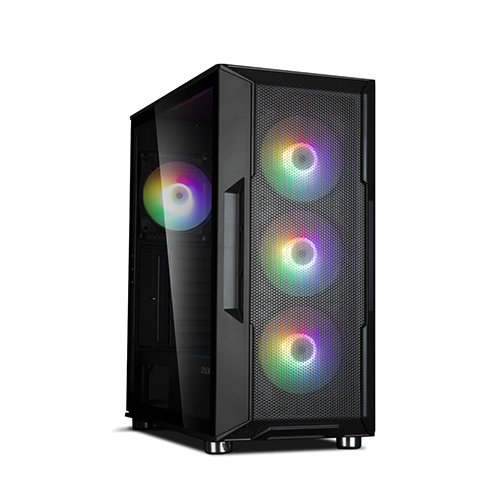 ქეისი - Zalman i3 Neo Black - 4x120 Fan RGB