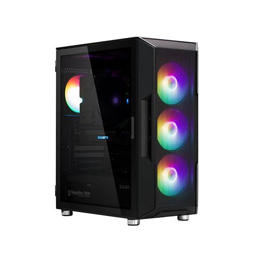 ქეისი - Zalman i3 Neo Black - 4x120 Fan RGB