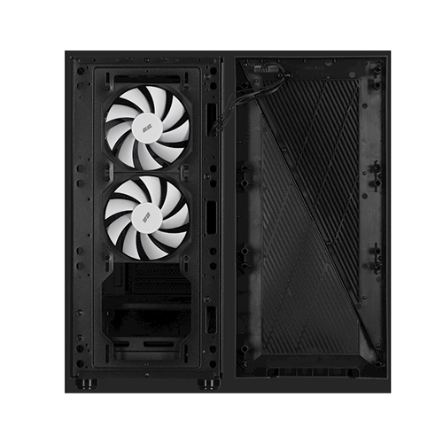 ქეისი - 2E Gaming Infinity G205A - 2x120 Fan + 1x120 Fan ARGB