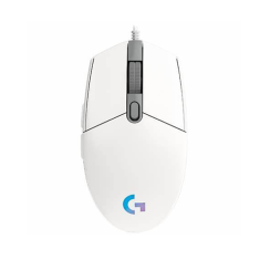 მაუსი - Logitech G203 Lightsync White