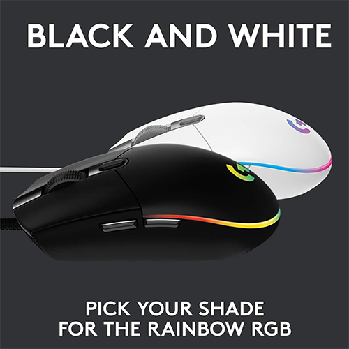 მაუსი - Logitech G102 Lightsync White