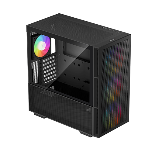 ქეისი - Deep Cool CH560 Black - 4x140 Fan ARGB