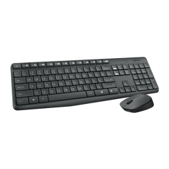 Combo - Wireless Keyboard + Mouse - Logitech MK235