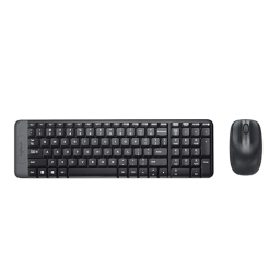 კომბო - უკაბელო კლავიატურა + მაუსი - Logitech MK220 Black