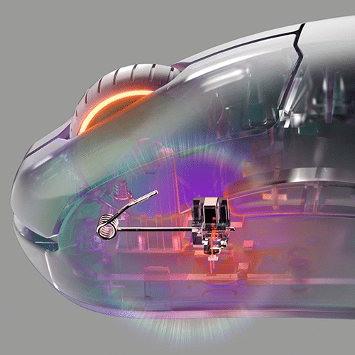 უკაბელო ტენვადი მაუსი - SteelSeries Prime RGB Black Rechargeable WL