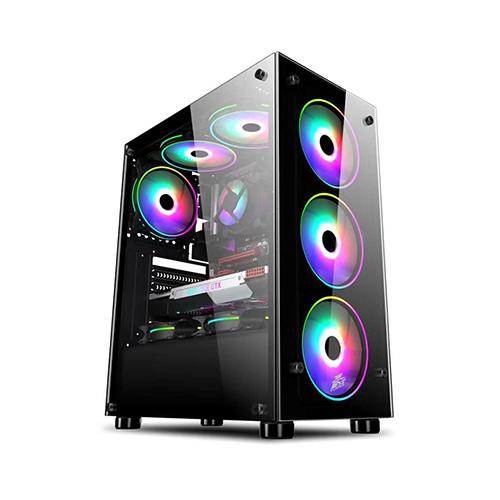 ქეისი - 1ST Player Fire Dancing V3-A - 4x120 Fan RGB