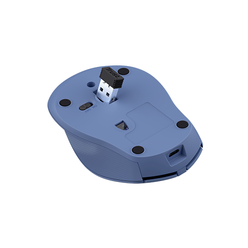 უკაბელო ტენვადი მაუსი - Trust Zaya Blue Rechargeable WL
