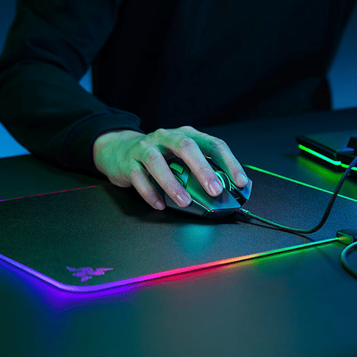 მაუსპადი - Razer Firefly V2 RGB Black - 35x28 სმ