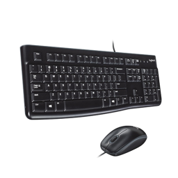 კომბო - კლავიატურა + მაუსი - Logitech MK120 Black