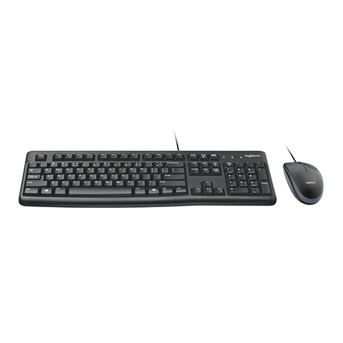 კომბო - კლავიატურა + მაუსი - Logitech MK120 Black RU
