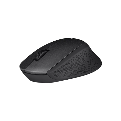უკაბელო მაუსი - Logitech M330 Silent Plus Black WL