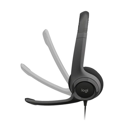 ყურსასმენი - Logiteh H390 Corded Black USB