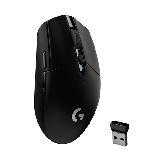 უკაბელო მაუსი - Logitech G305 Lightspeed Black WL