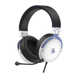 ყურსასმენი - A4tech Bloody M590i 7.1 Navy Blue-White