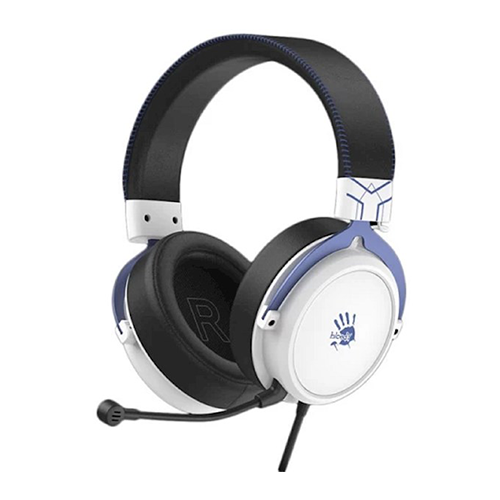 ყურსასმენი - A4tech Bloody M590i 7.1 Navy Blue-White