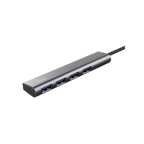 USB Hub 4 Port - Trust Halyx 3.2