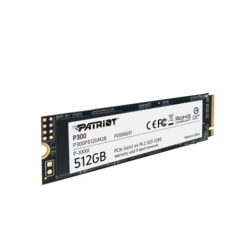 M2 SSD Patriot P300 512 GB PCIe 3.0