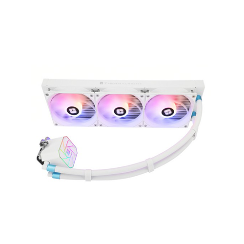 პროცესორის წყლის გაგრილება - Thermal Right Aqua Elite V3 360 mm ARGB White