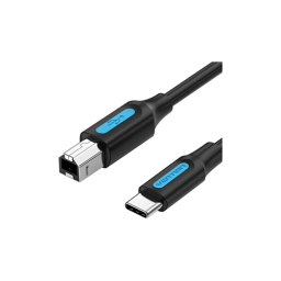 პრინტერის კაბელი - Vention Type-C 2.0 2მ Black