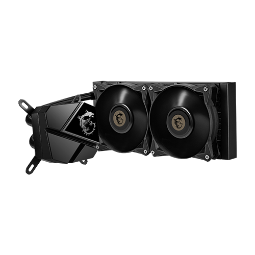 პროცესორის წყლის გაგრილება - Msi Mag Core Liquid P240 240 mm Black