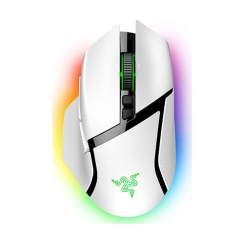 უკაბელო ტენვადი Bluetooth მაუსი - Razer Basilisk V3 Pro RGB White Rechargeable WL BT