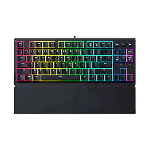 ნახევრად მექანიკური კლავიატურა - Razer Ornata V3 TKL RGB 84key Mecha-Membrane Switch USB EN Black