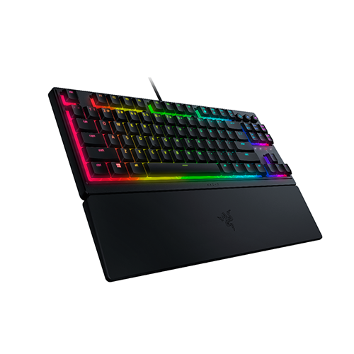 ნახევრად მექანიკური კლავიატურა - Razer Ornata V3 TKL RGB 84key Mecha-Membrane Switch USB EN Black