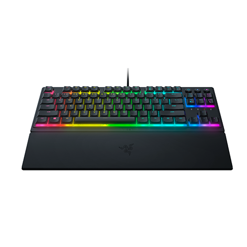 ნახევრად მექანიკური კლავიატურა - Razer Ornata V3 TKL RGB 84key Mecha-Membrane Switch USB EN Black